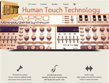 Tablet Screenshot of httmusic.com